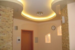 Двухуровневый потолок из гипсокартона своими руками