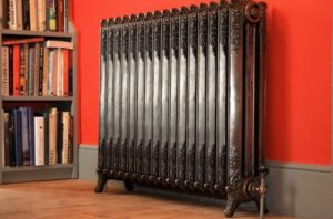 Чугунные радиаторы отопления в интерьере