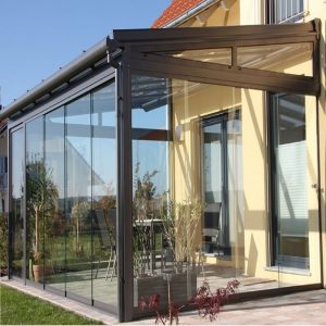 безрамное панорамное остекленение